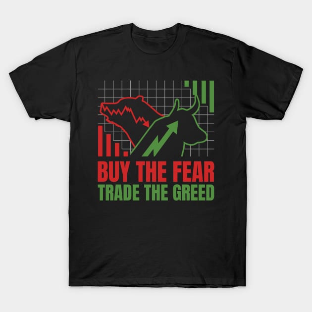 Stock market Bull And Bear T-Shirt by BitcoinSweatshirts